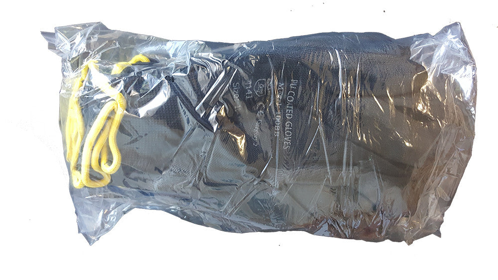 Black PU Coated Nylon or Polyster Liner Work Glove - RUFTUF