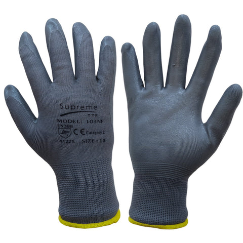 Nitrile Foam Coated Safety Work Glove 103NF Oil & Cut Resistant Gloves