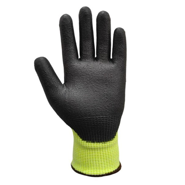 Level 5 Cut Resistant Work Gloves PU Coated Nylon Safety Builder Mechanic
