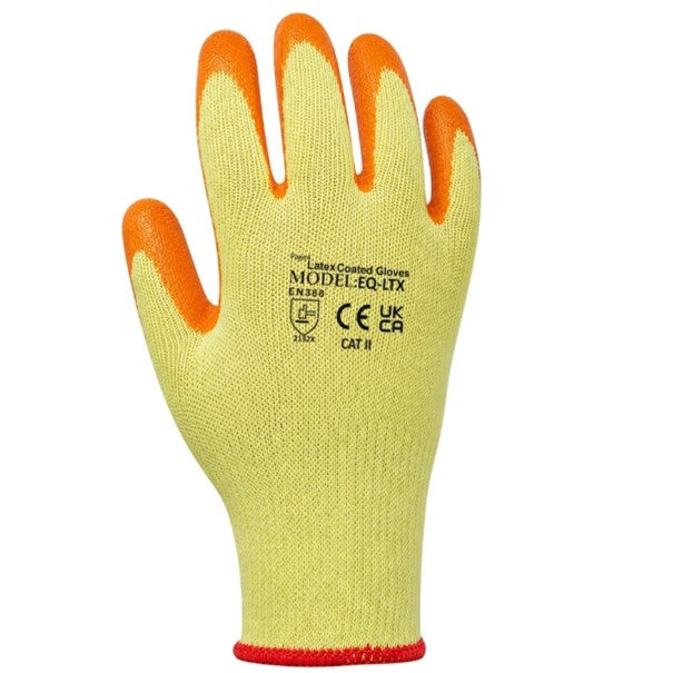 BUILDERS WORK GLOVES NYLON SAFETY PU GRIP ANTI CUT LEVEL 5 MECHANIC