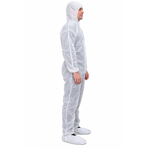 Coveralls Disposable White Overalls Breathable Paper Boiler Suit Painters SPRAY
