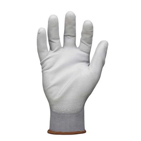 PU Coated Industrial Safety Work Gloves Mens Builders Construction Grip