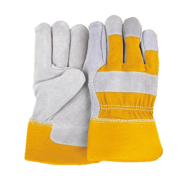 HEAVY DUTY GARDENING GLOVES RIGGER LEATHER CUT & THORN RESISTANT PRUNING SIZE XL