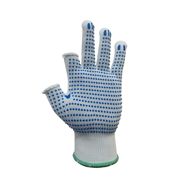 Finger CUT Polka PVC Dot Multipurpose Work Gloves Warehouse Picking Packer Grip