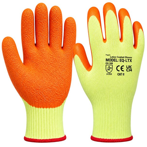 BUILDERS WORK GLOVES NYLON SAFETY PU GRIP ANTI CUT LEVEL 5 MECHANIC