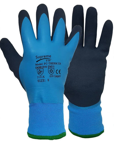 Thermal Insulated Winter Waterproof Gloves Outdoor Warm Thick Latex Work Glove