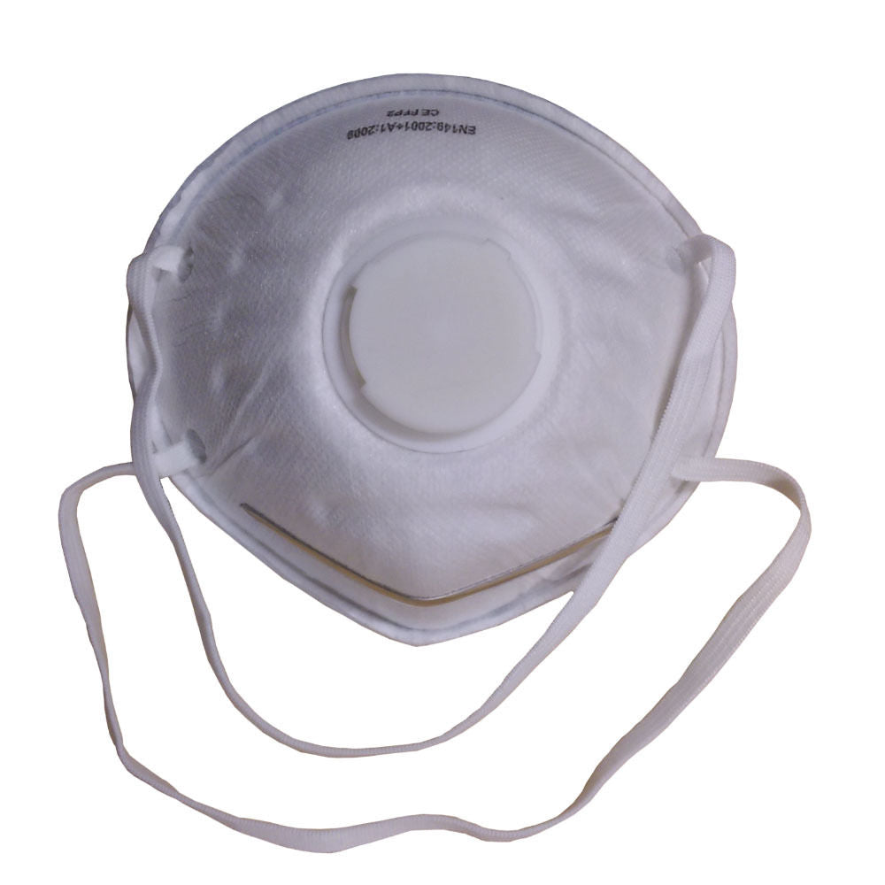 Dust Mask FFP3 NR Moulded Valved Respirator Protective Safety Face Mask - RUFTUF