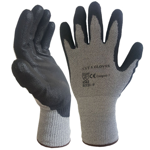 Economy Cut 5 Nylon PU Coated Cut Resistant Work Glove - RUFTUF